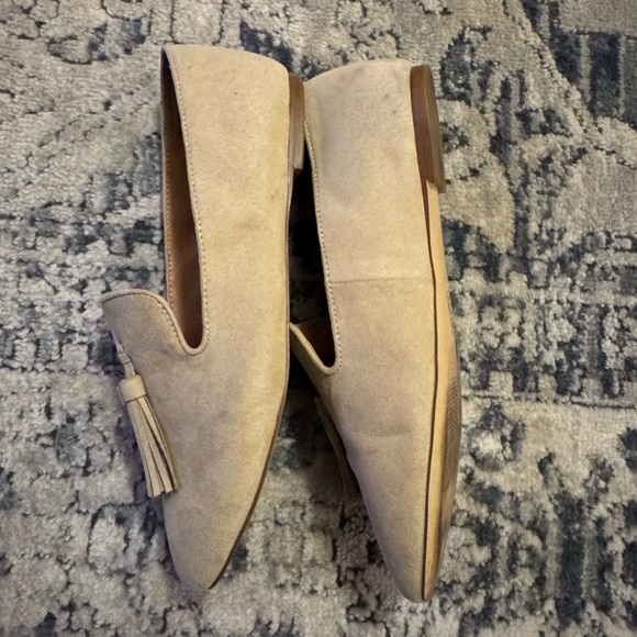 J Crew Beige Tassel Loafers - Picture 3 of 5